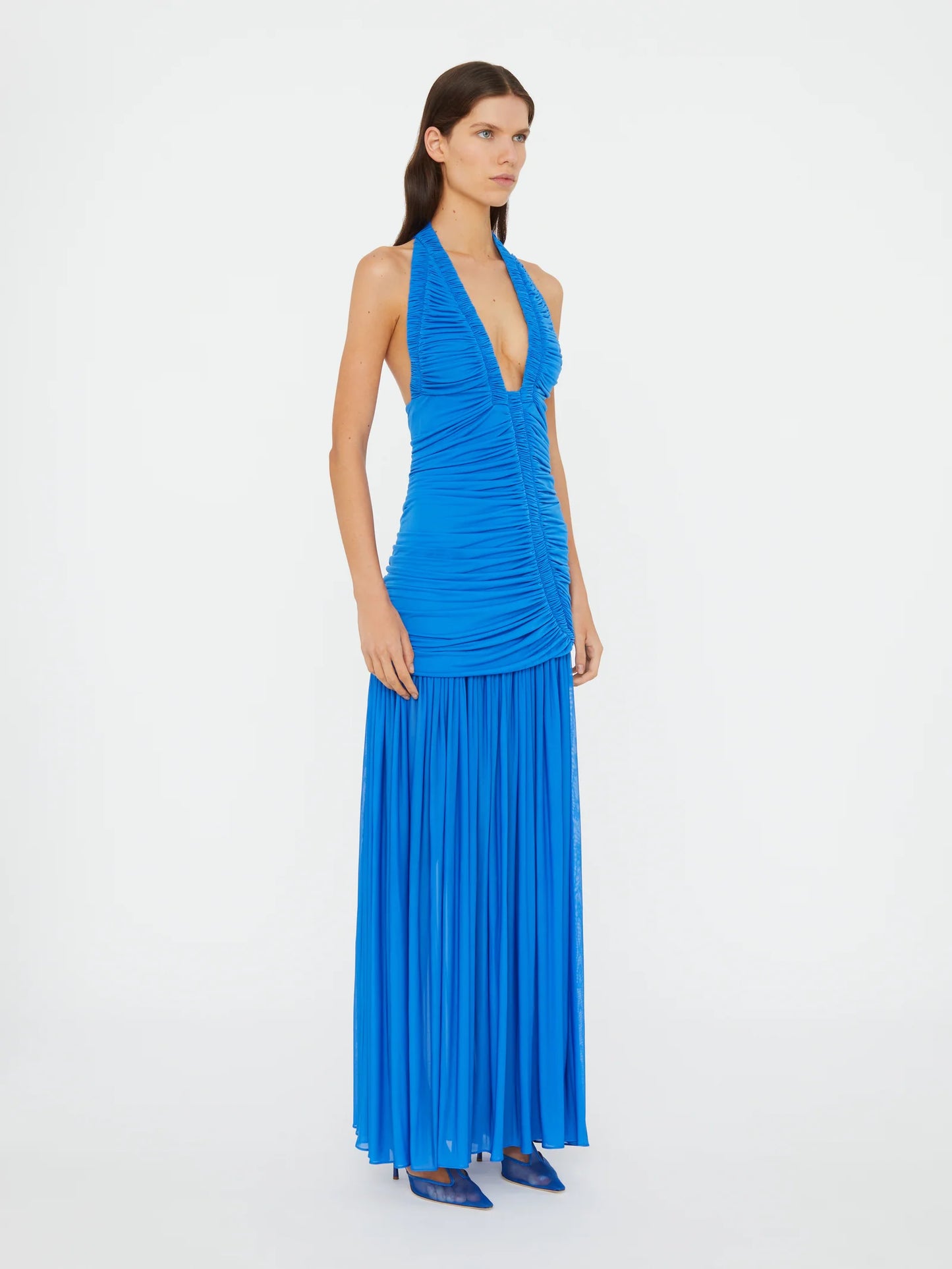 Christopher Esber Orion Gown Lapis