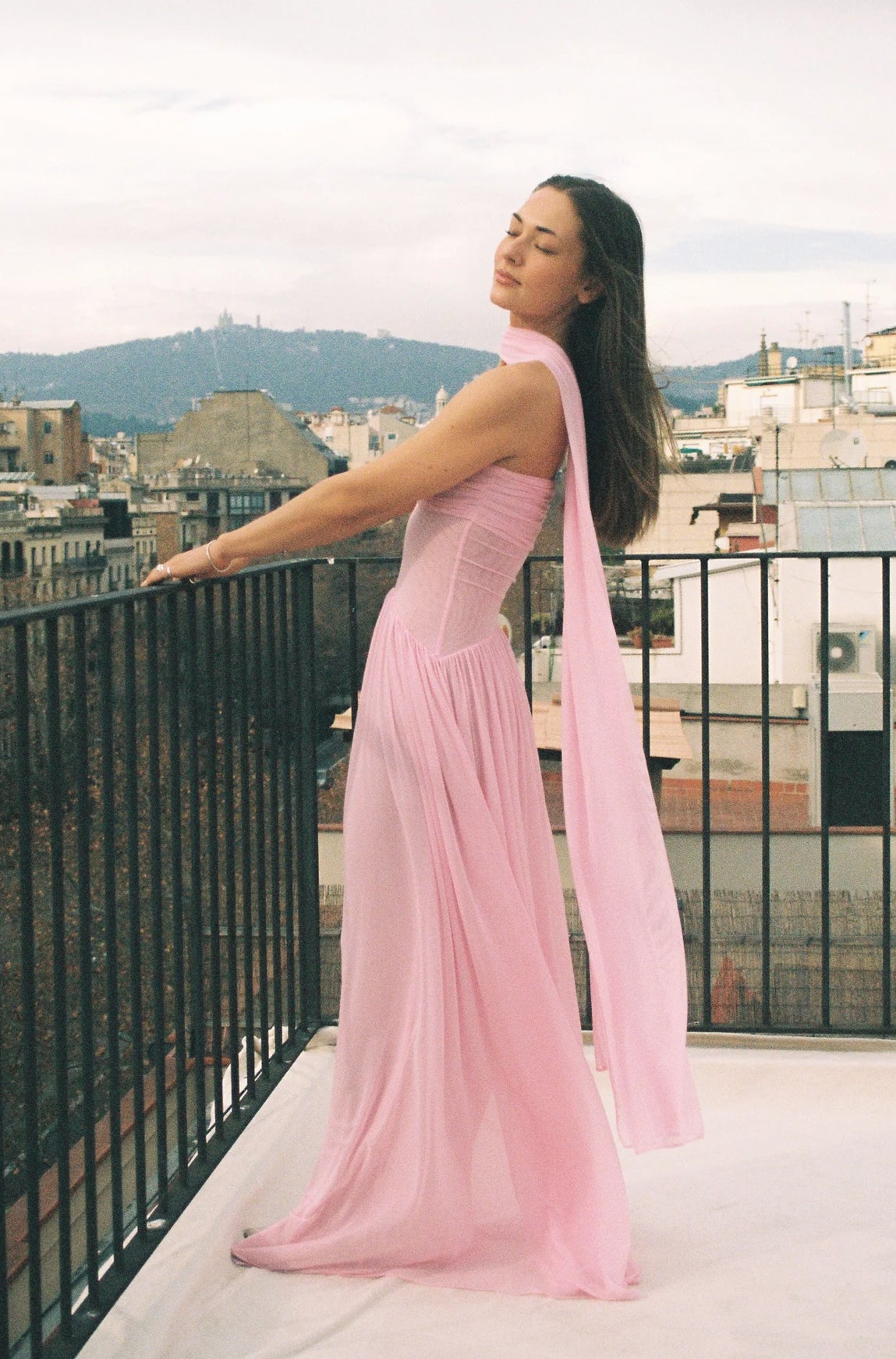 Raphaella Santana Ophelia Dress Pink