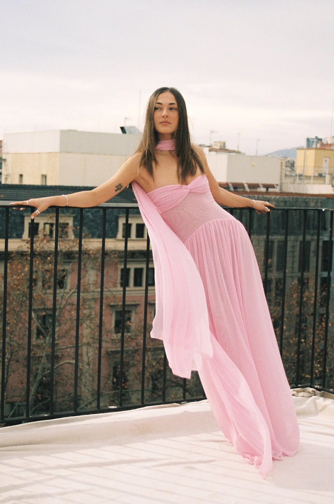 Raphaella Santana Ophelia Dress Pink
