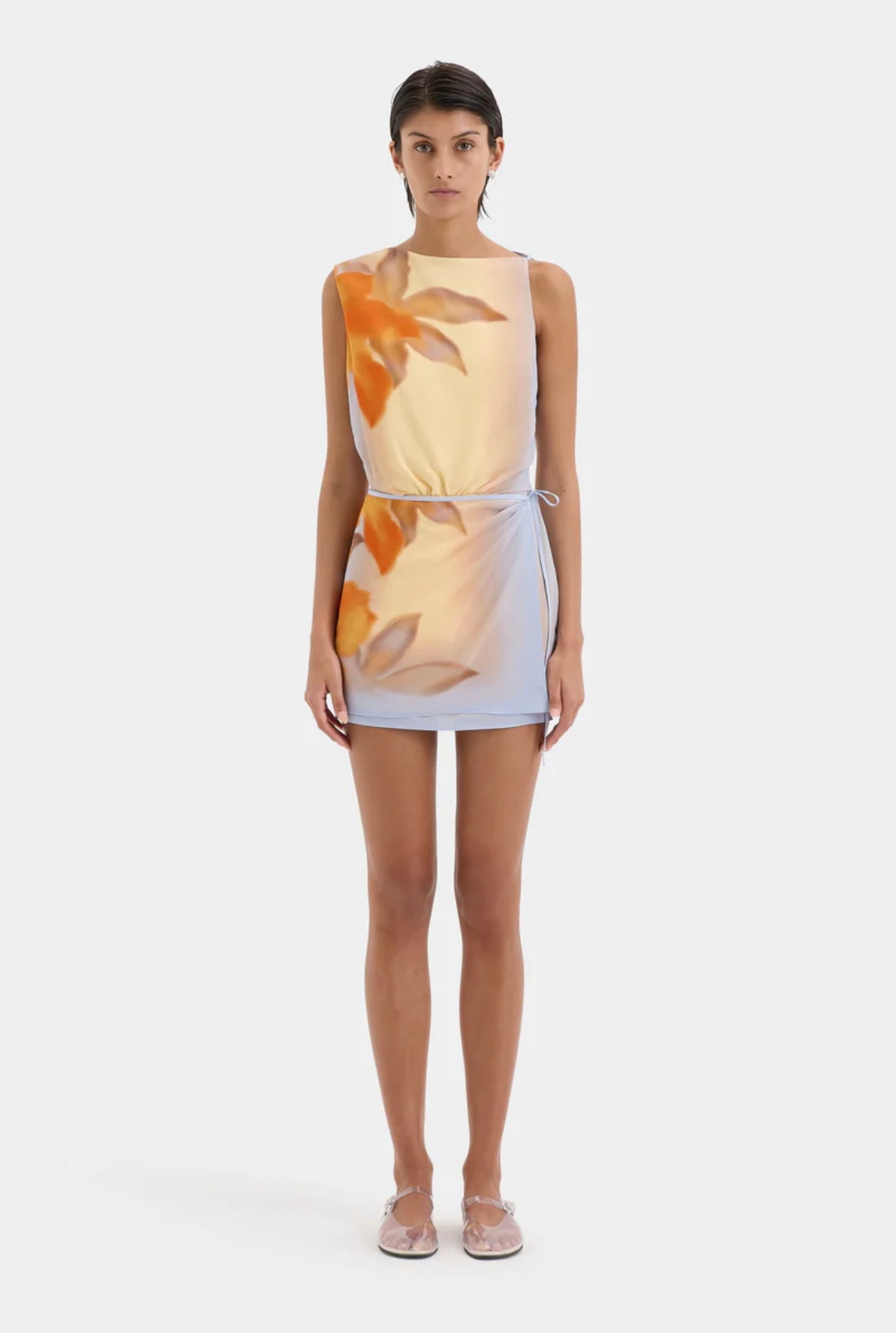 SIR The Label Serene Mini Dress Sequoia Floral