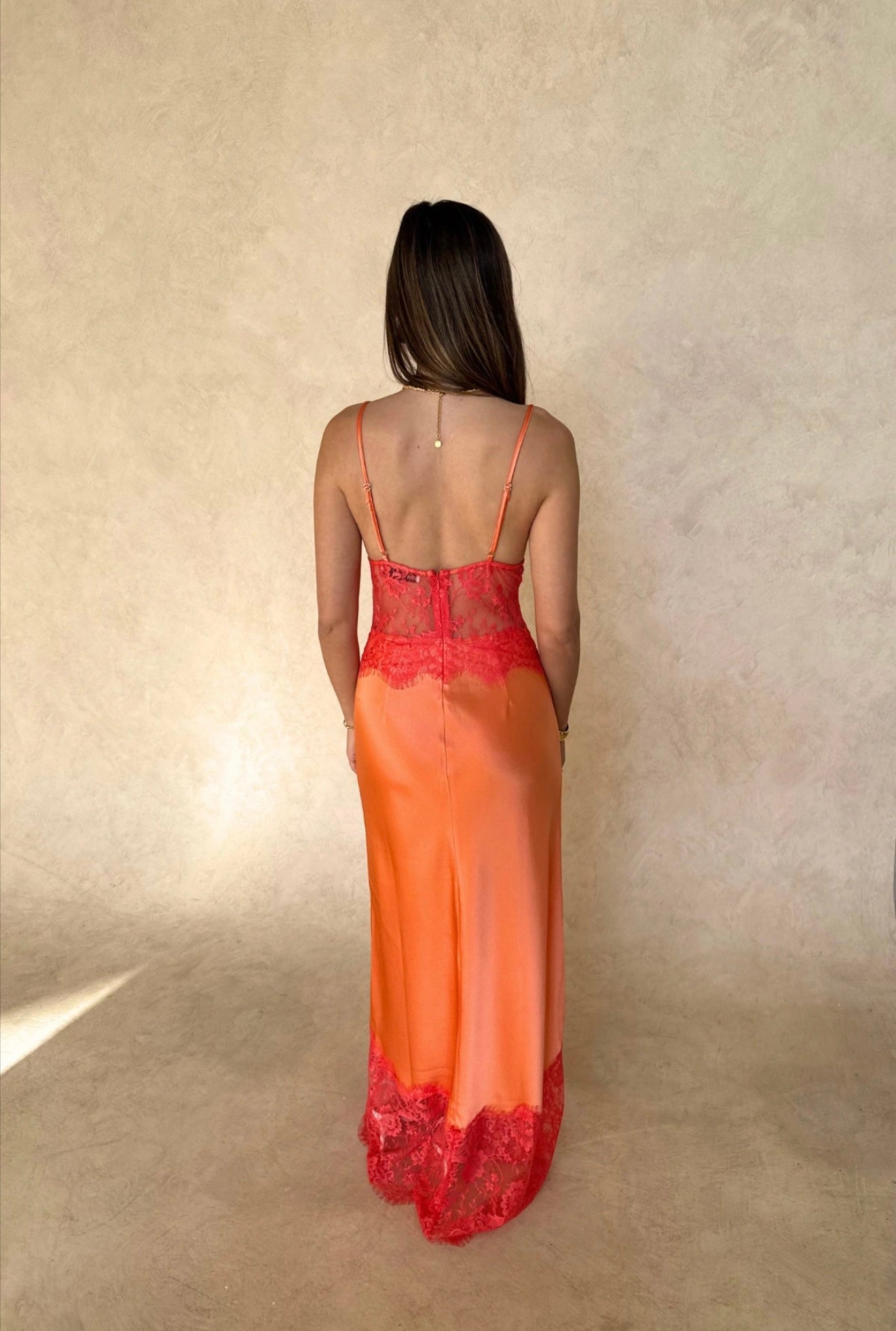 Sneaky Link Lilah Maxi Dress Orange
