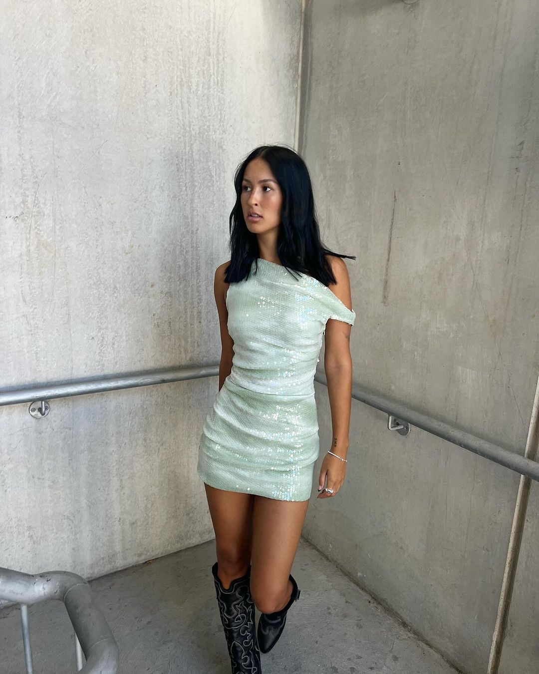 Bec + Bridge Brydie Asym Mini Dress The Dress Nook Bec + Bridge Brydie Asym Mini Dress The Dress Nook