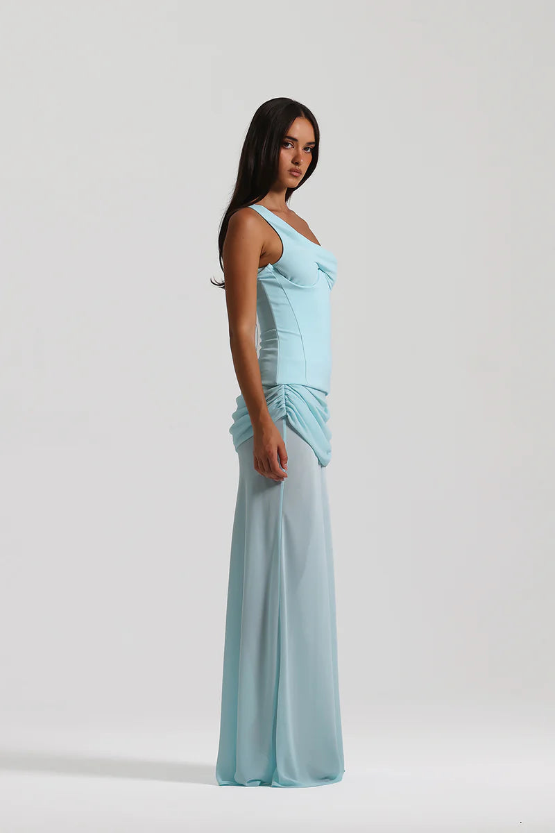 Natalie Rolt Cadence Gown Baby Blue