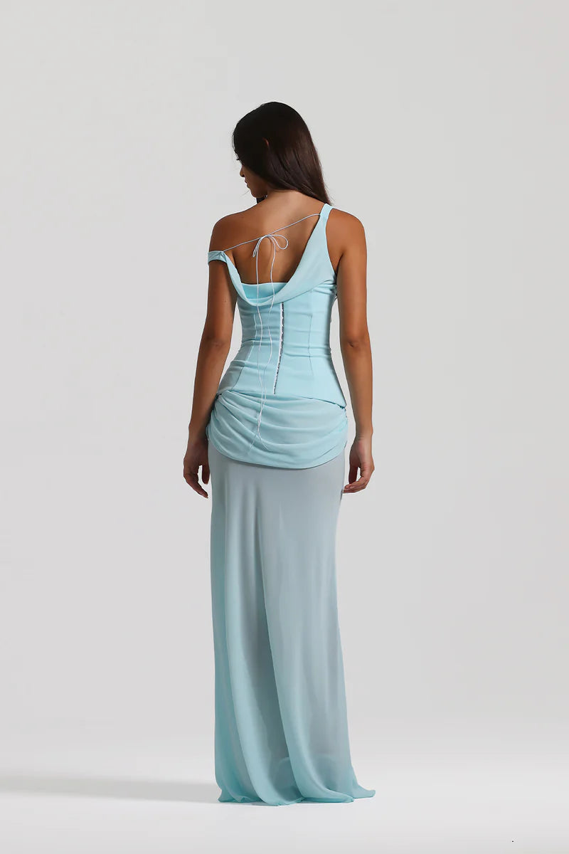 Natalie Rolt Cadence Gown Baby Blue