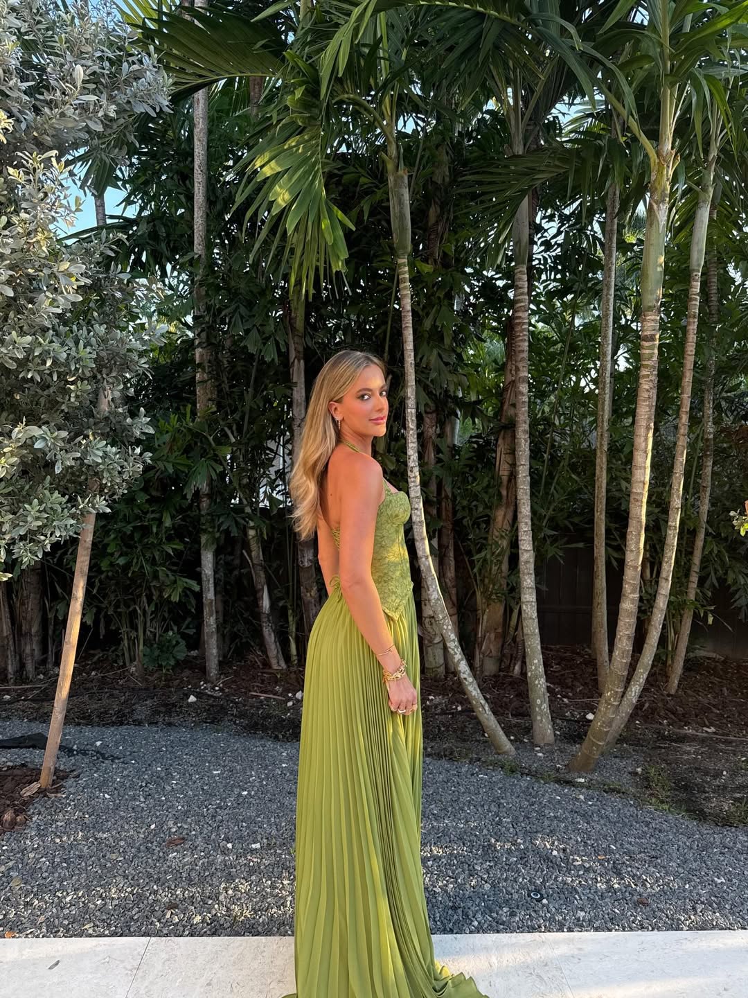 Fenity Gaia Dress Green