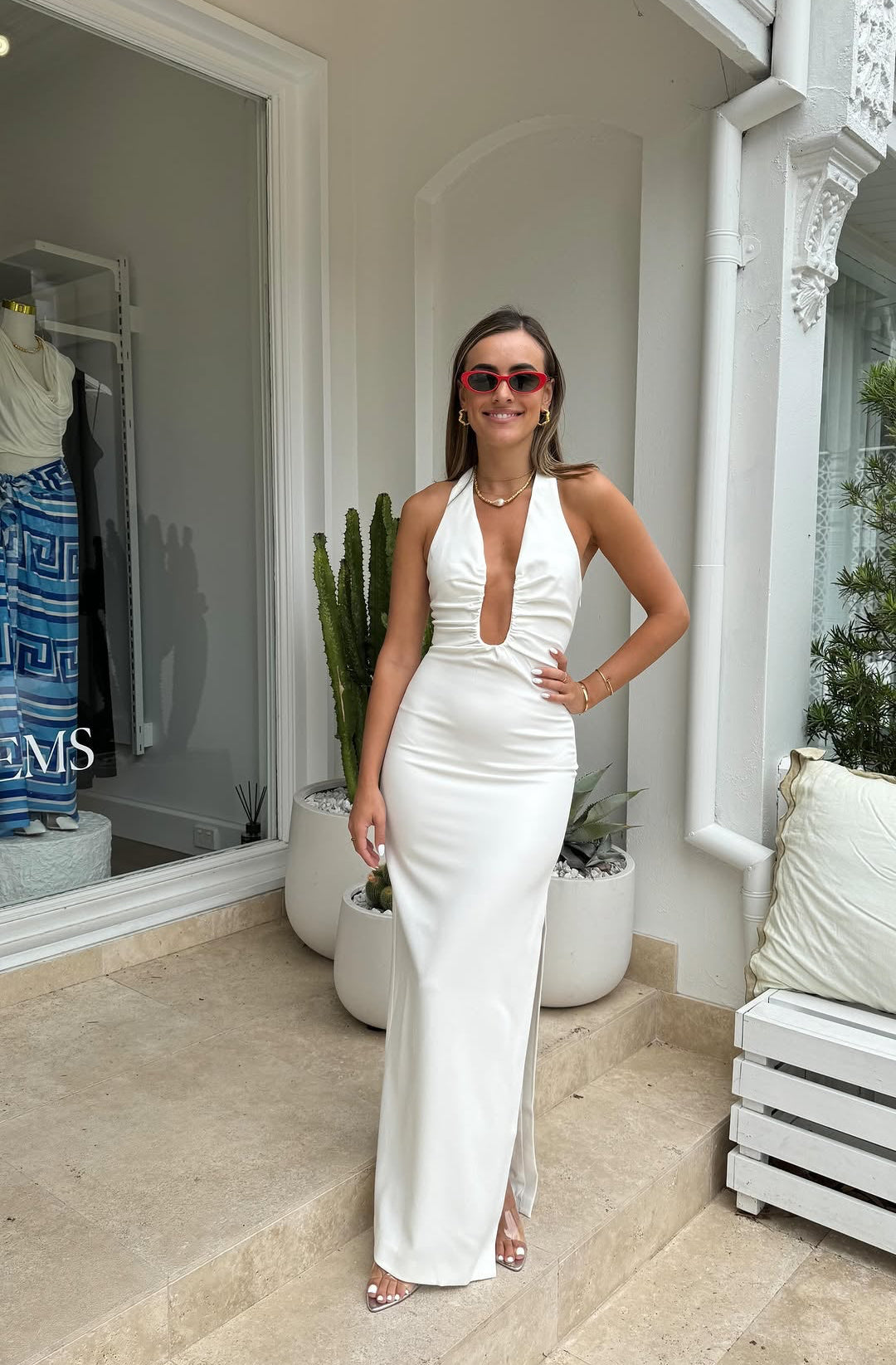 Misha Alusia Dress Ivory