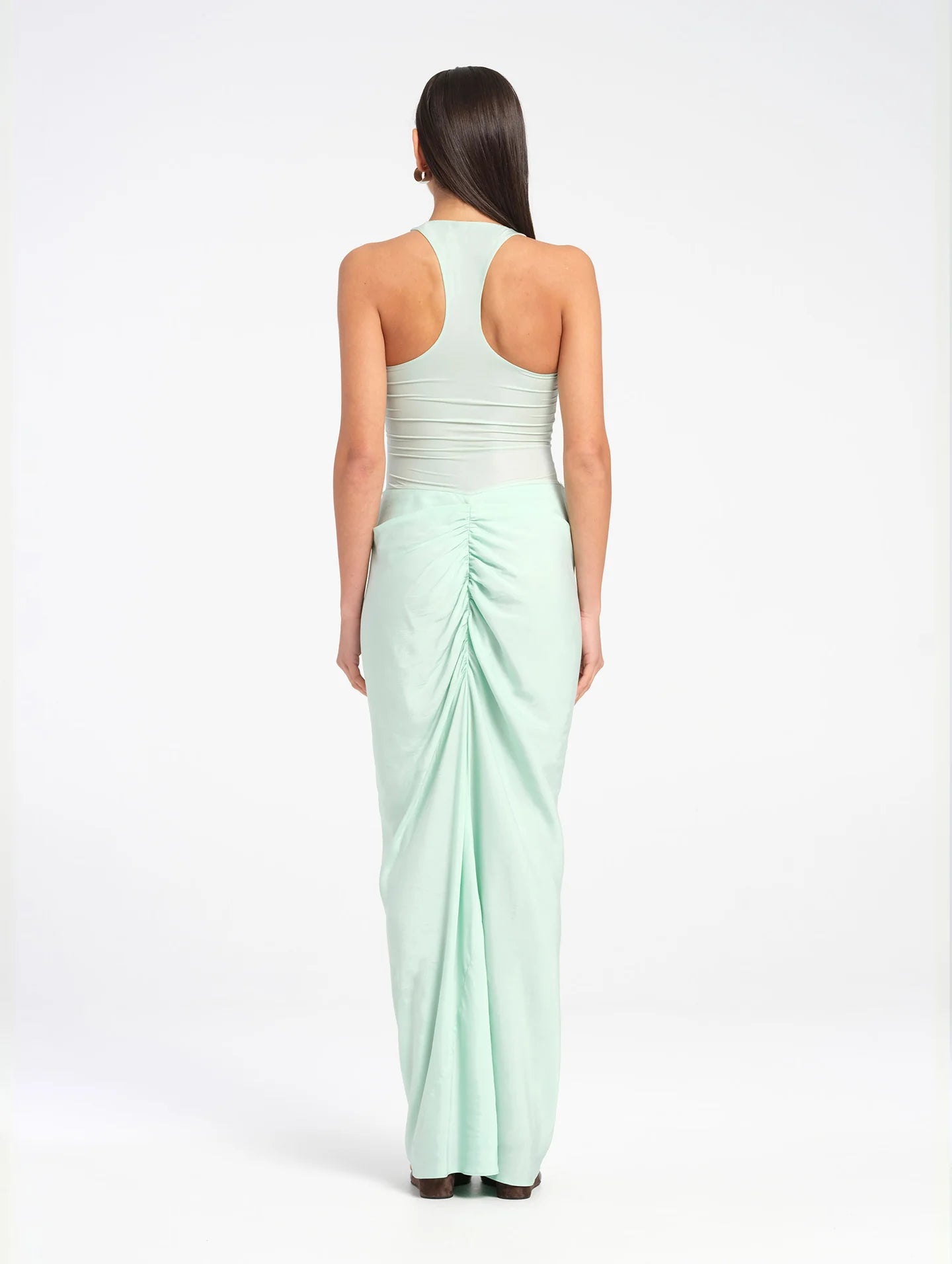 BENNI Jade Maxi Dress in Bleached Aqua