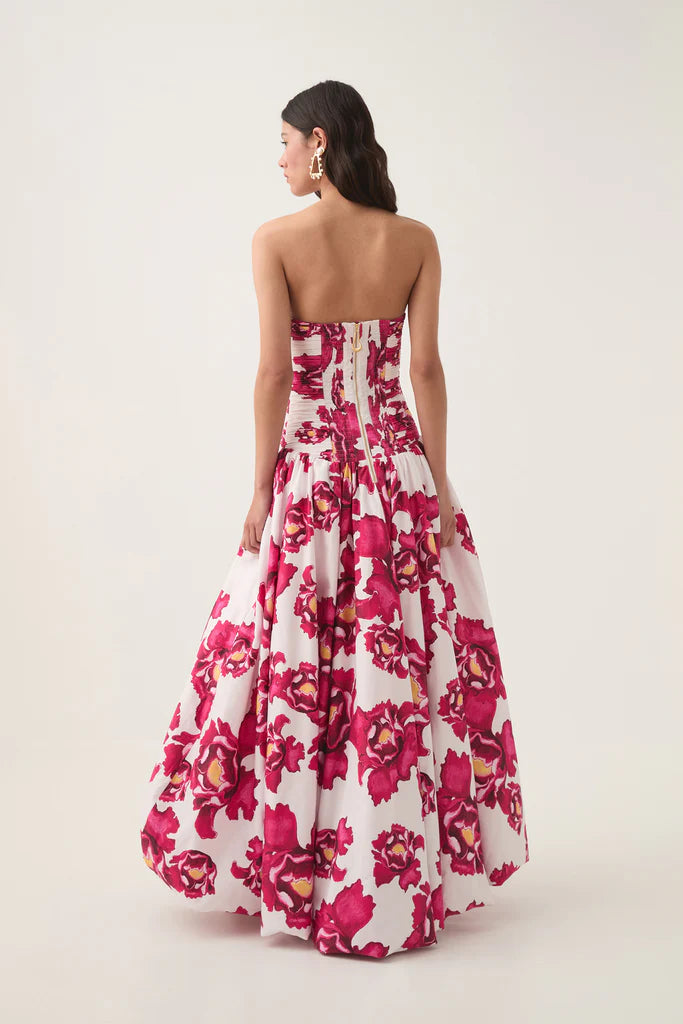 Aje Behold Maxi Dress Boldly Blooming