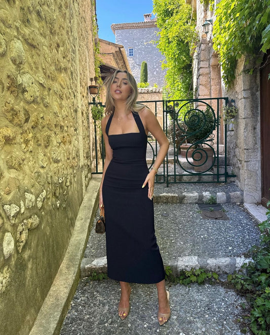 odd muse london black dress Drape Maxi Dress Odd Muse