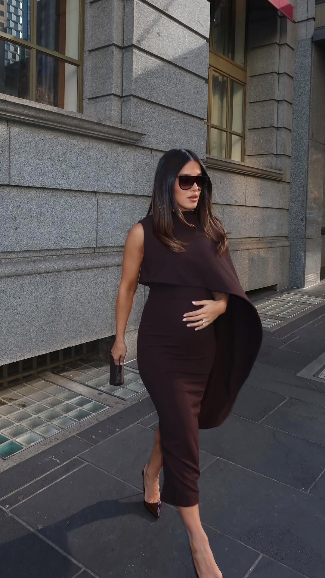 Effie Kats Romi Dress Coffee