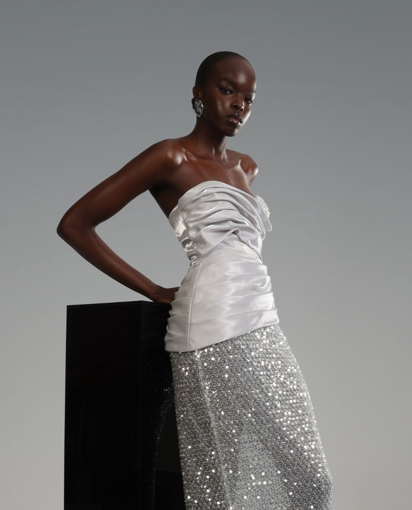 Eliya The Label Gia Gown Silver