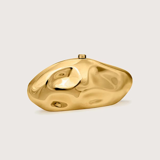 Valencia Clutch Bag | Gold