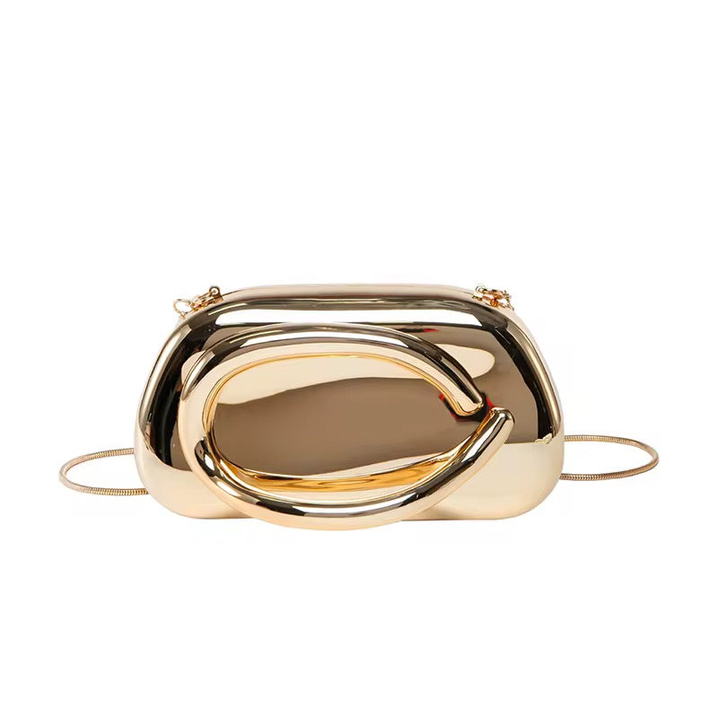 Solace Clutch Bag | Champagne