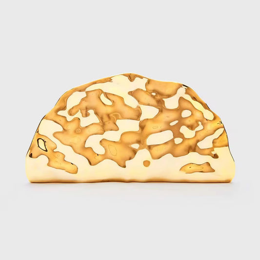 Aria Clutch Bag | Gold