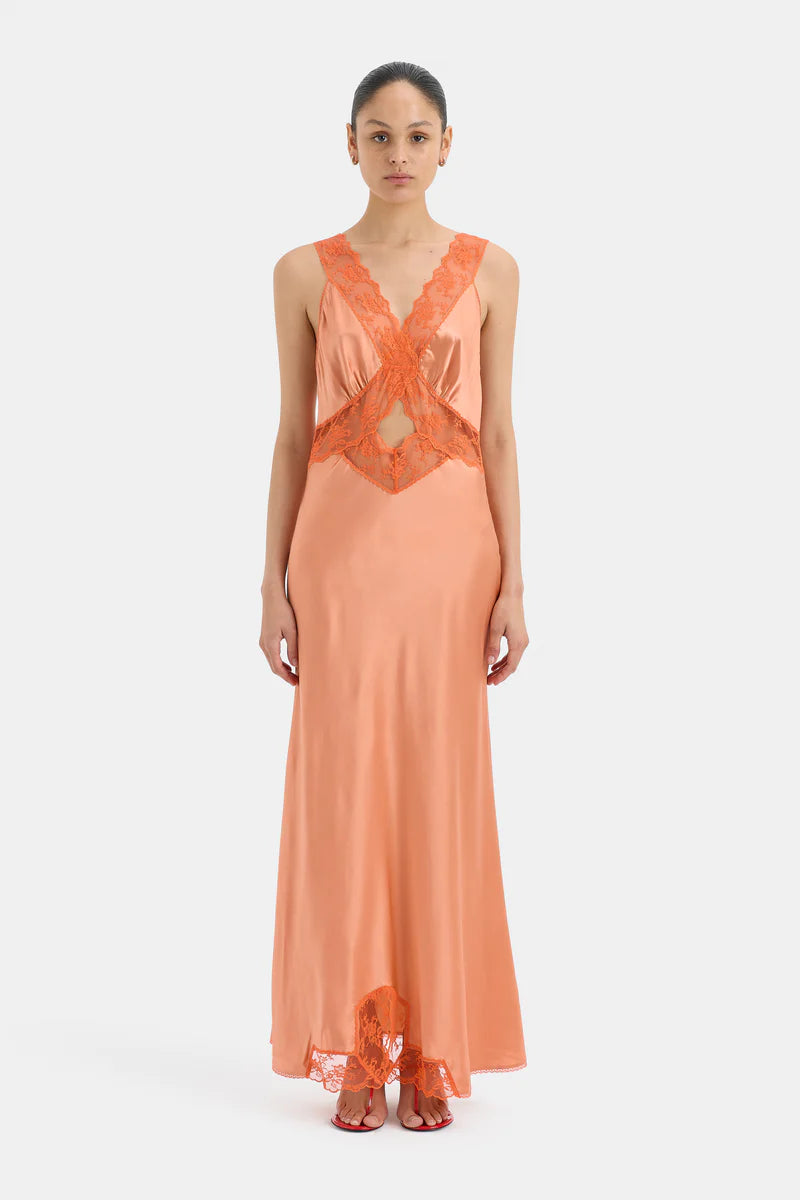 SIR the Label Aries Cut Out Gown