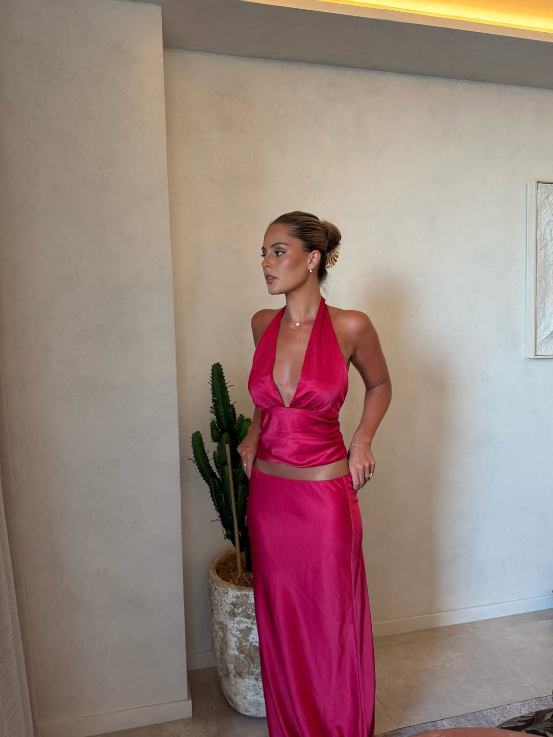 Kookai Palermo Set Crimson