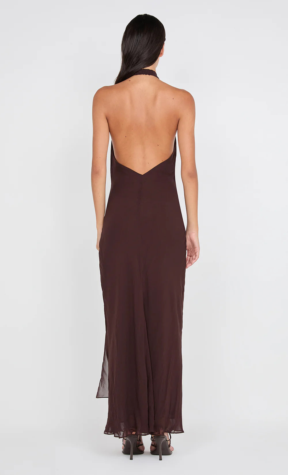 Bec + Bridge Soneva Wrap Dress Dark Chocolate