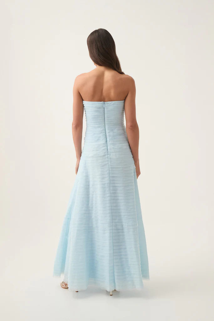 Aje Soundscape Maxi Dress Sea Breeze