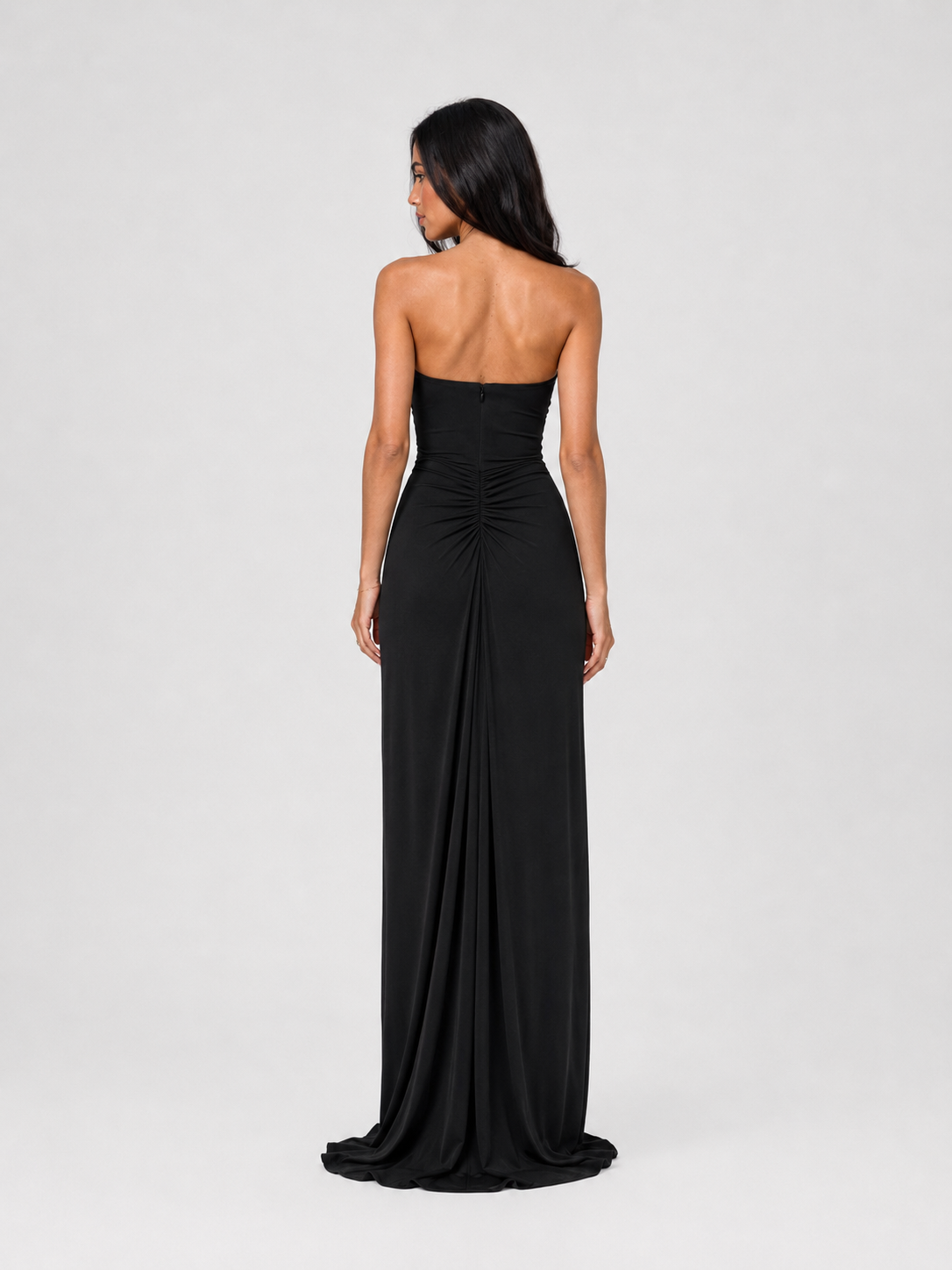 Misha Florence Jersey Dress Black