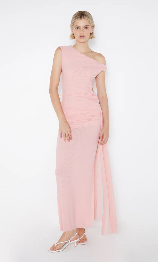 Bec + Bridge Victoria Asym Dress Pink