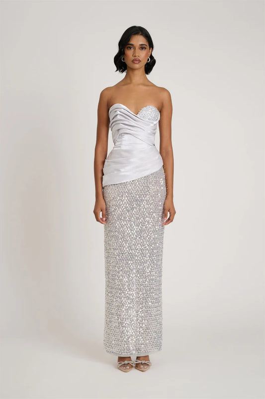Eliya The Label Gia Gown Silver